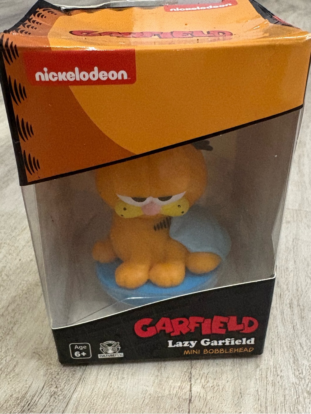 NIB Lazy Garfield Mini Bobblehead Figurine Culturefly Nickelodeon
